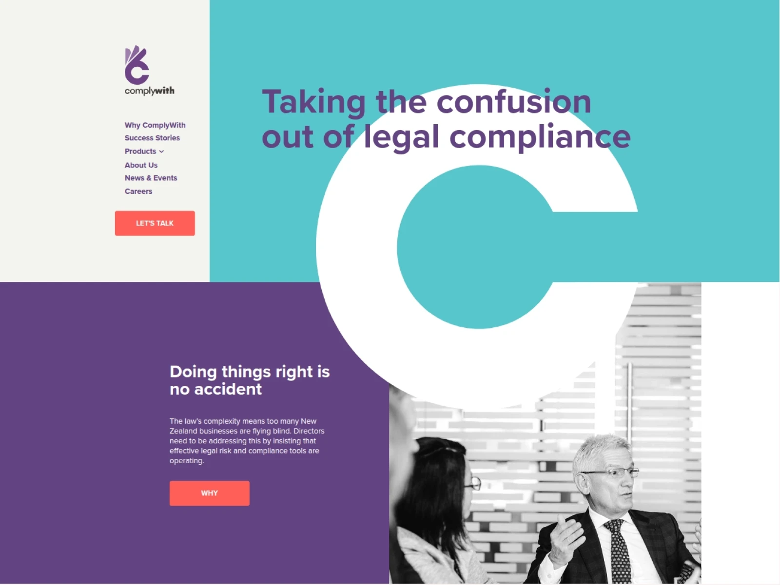 ComplyWith Website: Home page - ComplyWith Website