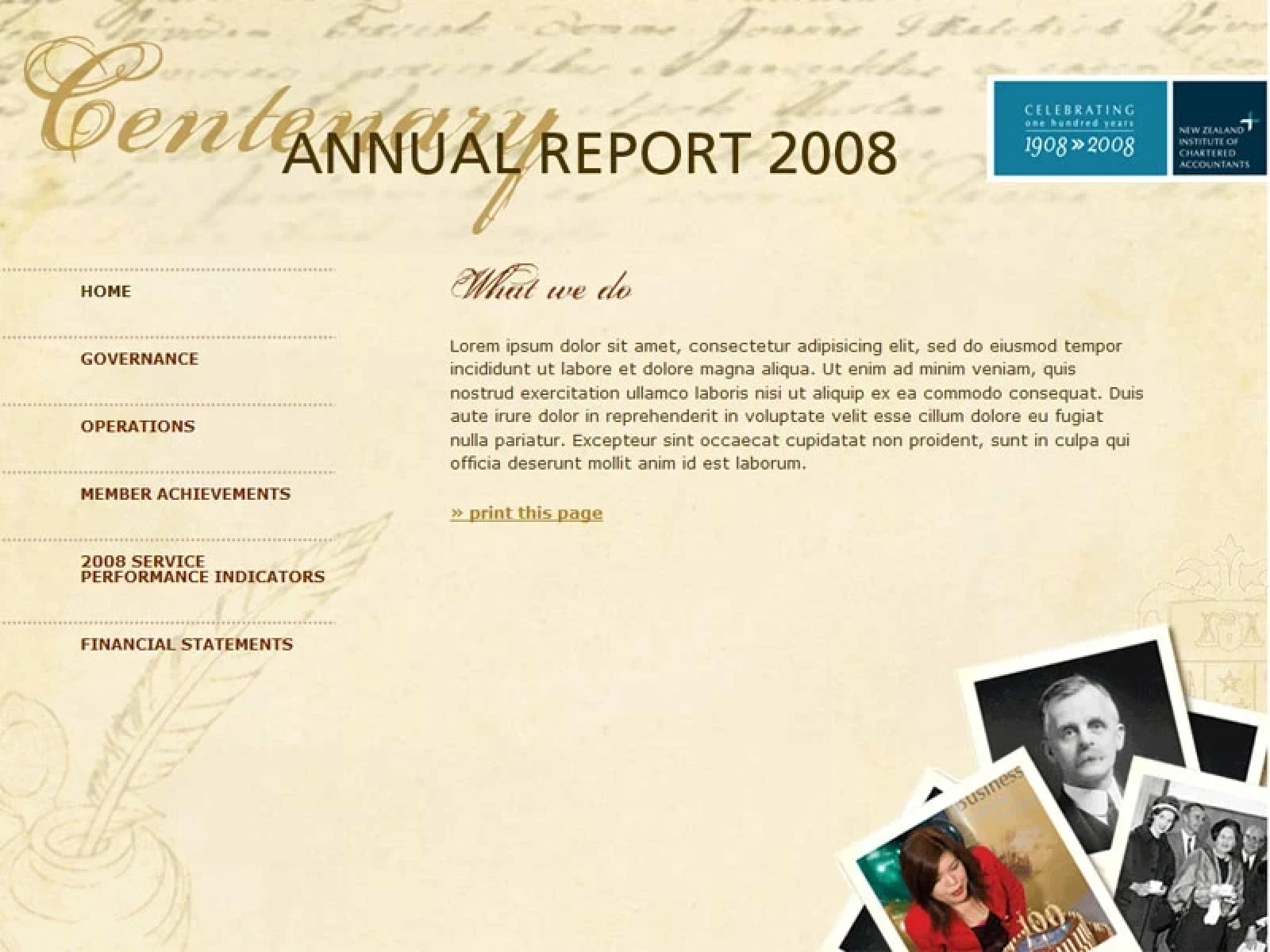 nzicacentenary.com: Example Page - nzicacentenary.com