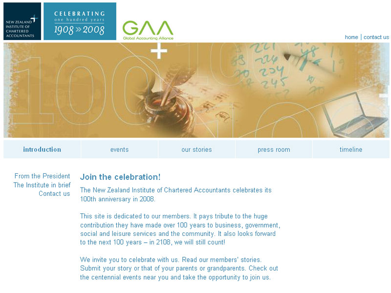 nzicacentenary.com: Home page
