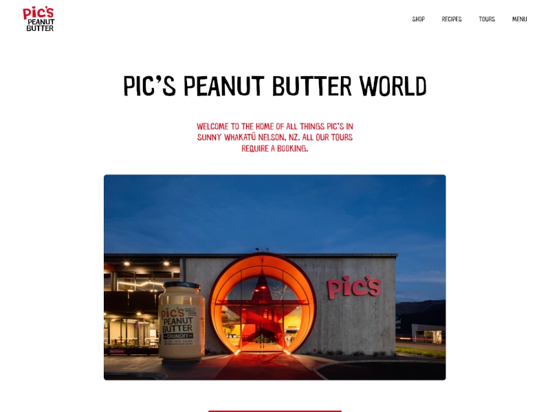 Pic's Peanut Butter 2025: Tour Page