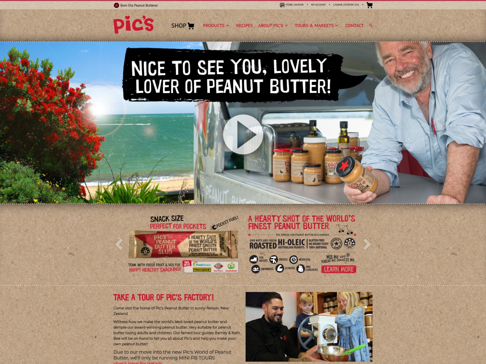 Pic's Peanut Butter V1: Home Page - Pic's Peanut Butter V1