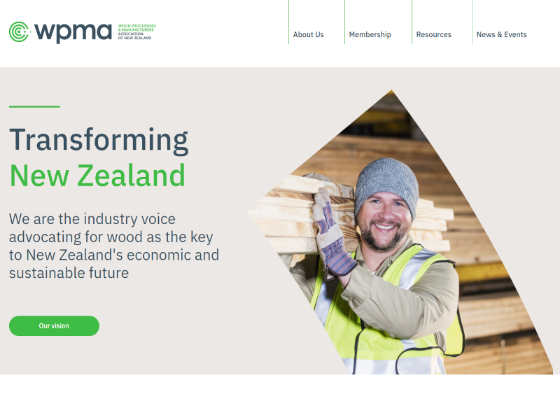 Wood Processors and Manufacturing Association (WPMA): Home page